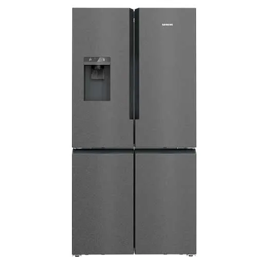 Frigorífico Side by Side 183x91 No Frost Siemens KF96DAXEA Dispensador con toma Black Inox Clase E