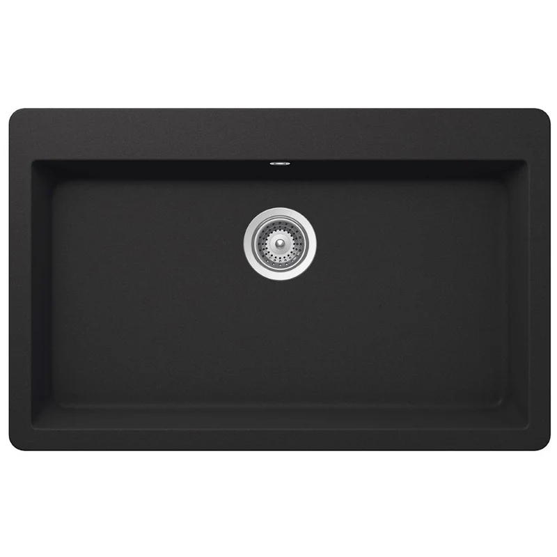 Lavaplatos Virtus N-100XL Negro - Blanco Schock