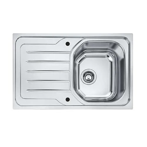 Fregadero 79X50 Mepamsa Cuadro 79.50 Reversible Inox