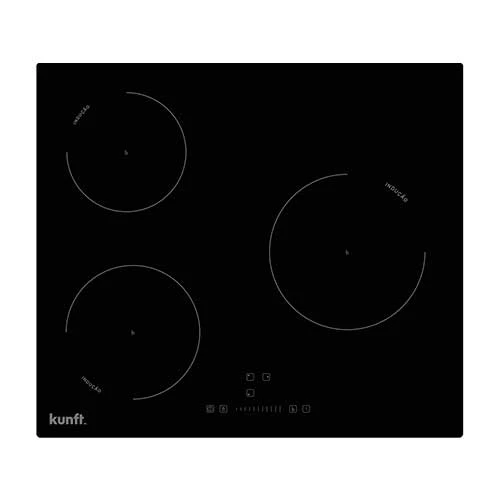 Inducción 3 Zonas60CM Kunft KIH9066 Negro