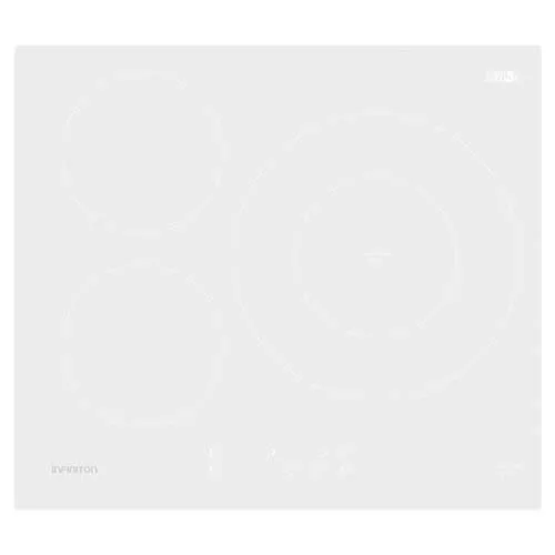Inducción 3 Zonas 60cm Infiniton IND3WH8G32 1 Zona 32cm Blanca