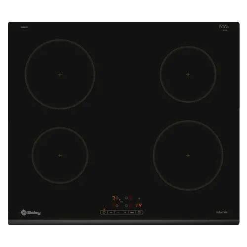 Inducción 4 Zonas 60cm Balay 3EB861FR Negro