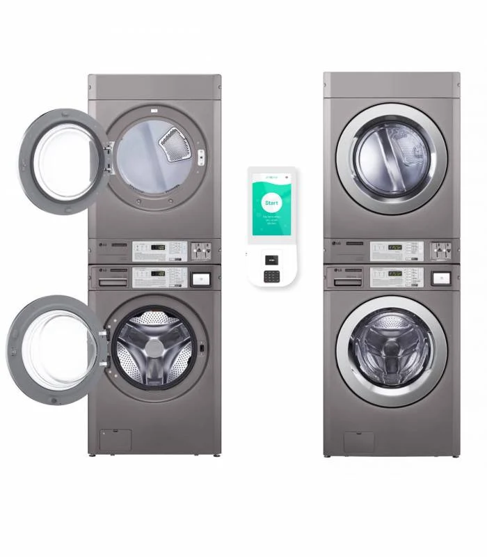 LG - CONJUNTO PACK LAVANDERÍA AUTOSERVICIO 11 Y 15 KILOS