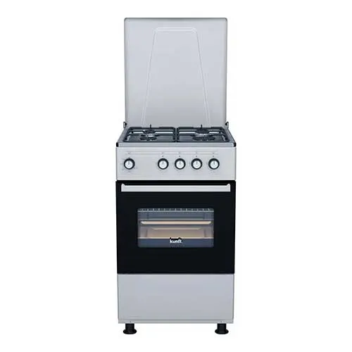 Cocina 4 Fuegos 85X50X60 Kunft KGS4503IX Butano Propano Inox