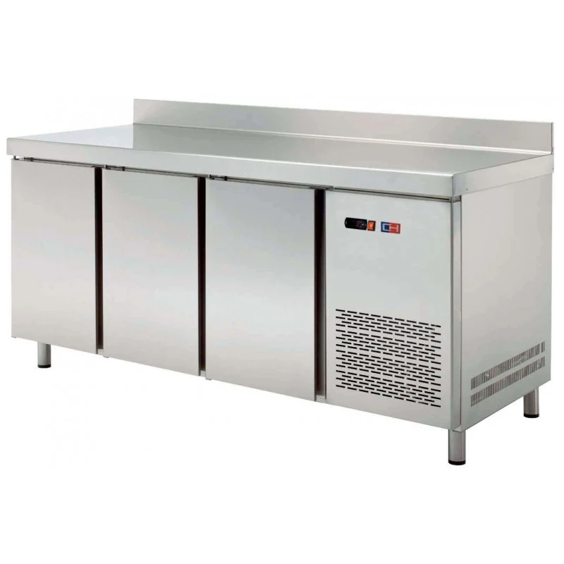 CLIMAHOSTELERIA - MESA SNACK REFRIGERADA 2 PUERTAS FONDO 600 DE 1492 X600 X850H MM CORDOBA MRCH-150