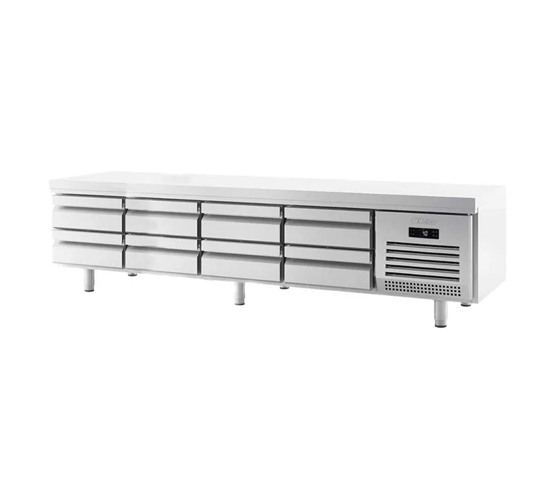 INFRICO - MESA DE CONGELACIÓN GASTRONORM GN 1/1 BAJA 6 CAJONES MSG 2000 BT