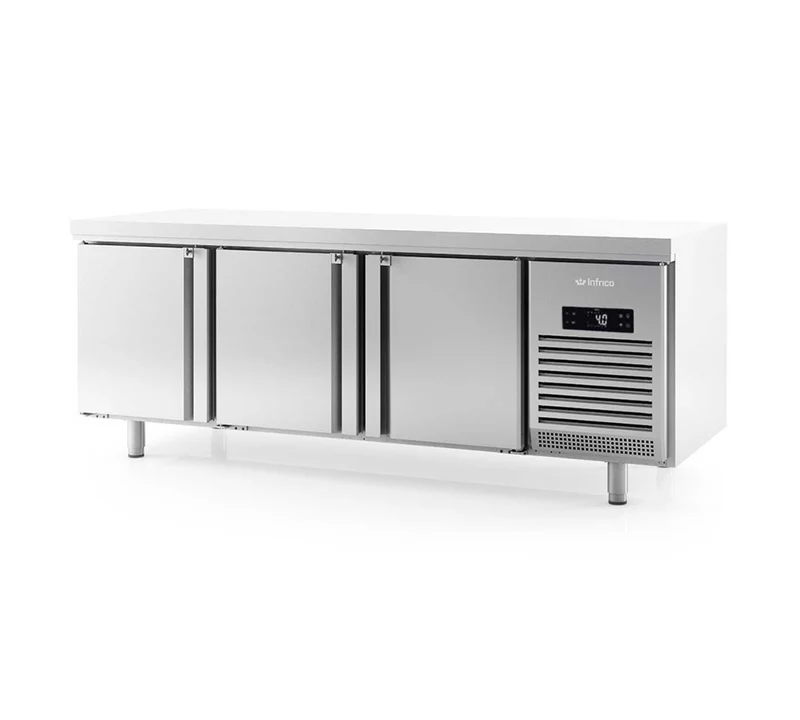 INFRICO - MESA CONGELACIÓN PASTELERÍA 3 PUERTAS MR 2190 BT
