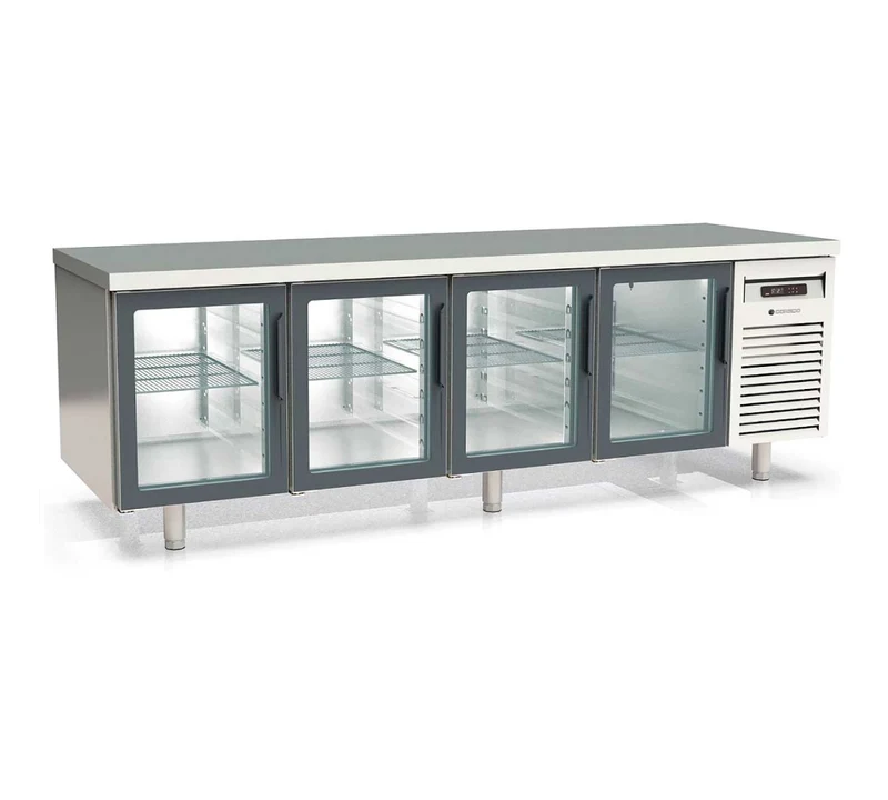 CORECO - MESA FRÍA CONGELADOS 60X40 3 PUERTAS CRISTAL MCPV-200