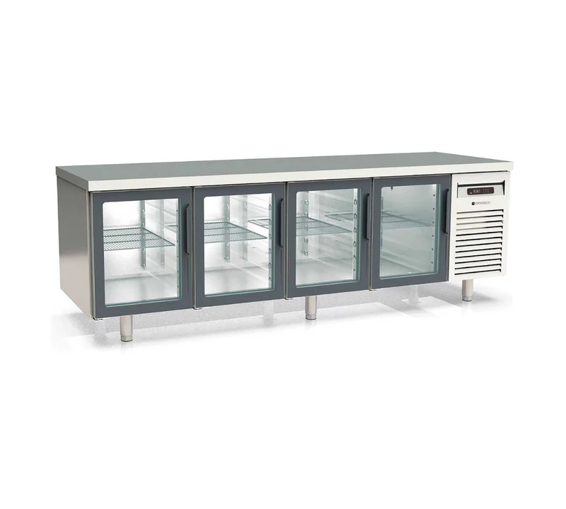 CORECO - MESA FRÍA CONGELADOS 60X40 2 PUERTAS CRISTAL MCPV-150