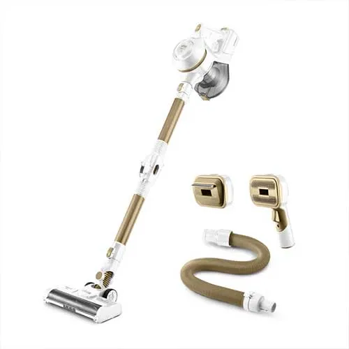 Aspirador Escoba 22.2V Ufesa U3PET inspire U3 Digital Pet Accesoriso Animales Blaco Dorado