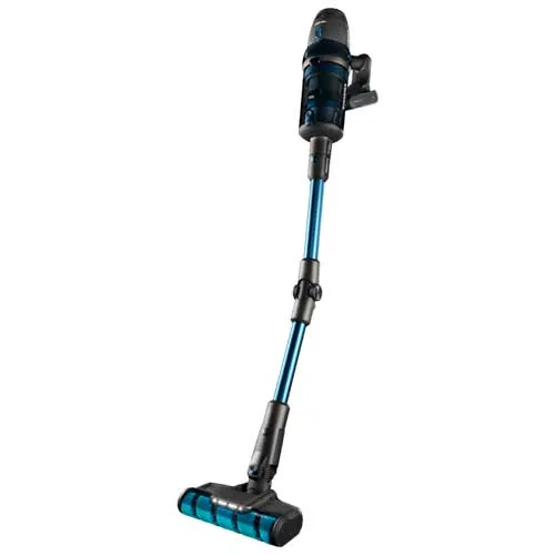 Aspirador 850W Cecotec Conga Rockstar 11500 Odyssey ErgoFlex Aspirador sin cables 3 en 1 Sin Bolsa Con Soprte Pared Negro Azul