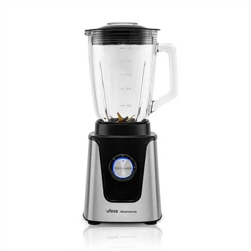 Batidora Vaso 1500W 1,5L Ufesa Moonstone Inox