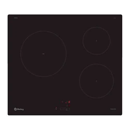 Inducción 3 Zonas 60cm Balay 3EB864EN 1 Zona 24cm Negro