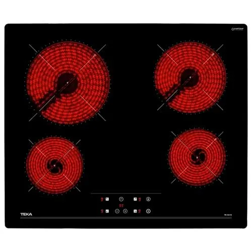 Vitrocerámica 4 zonas 60cm Teka TB 6415 1 Zona-21cm