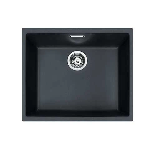 Fregadero 52,5x44 Mepamsa SQUARE 40.50 BJO Negro