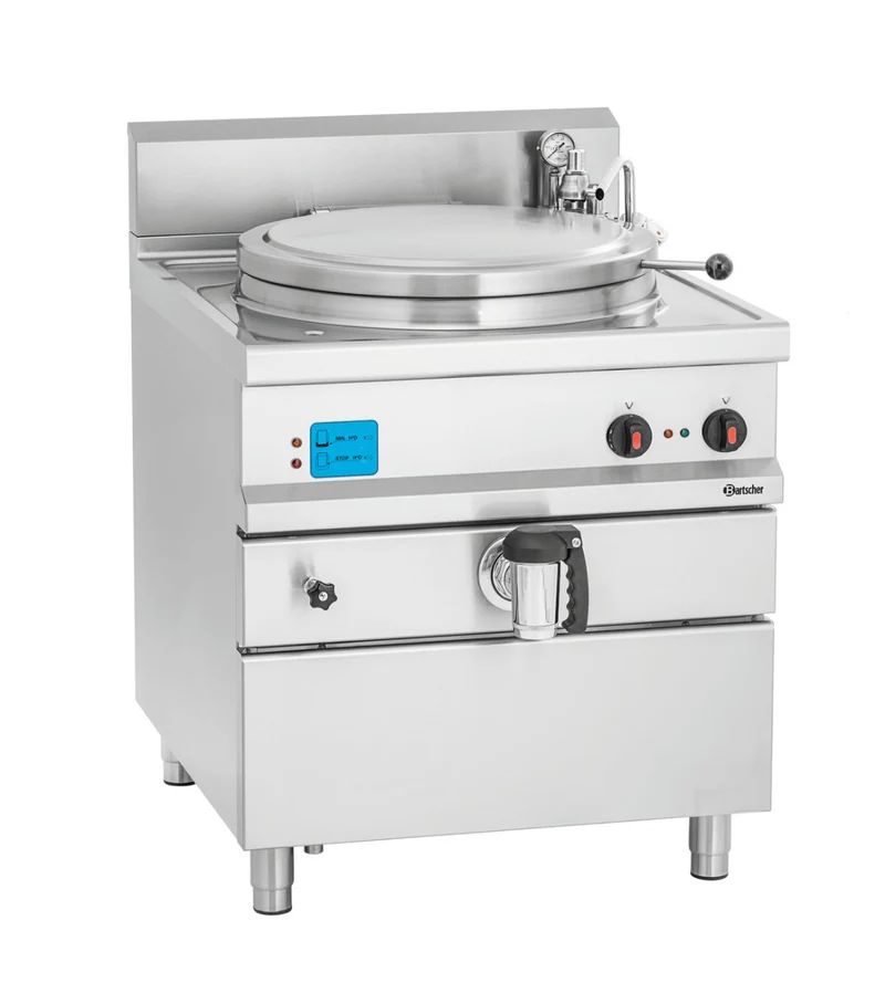 BARTSCHER - MARMITA FIJA ELÉCTRICA E113L - FONDO 90 CM - 113 LITROS