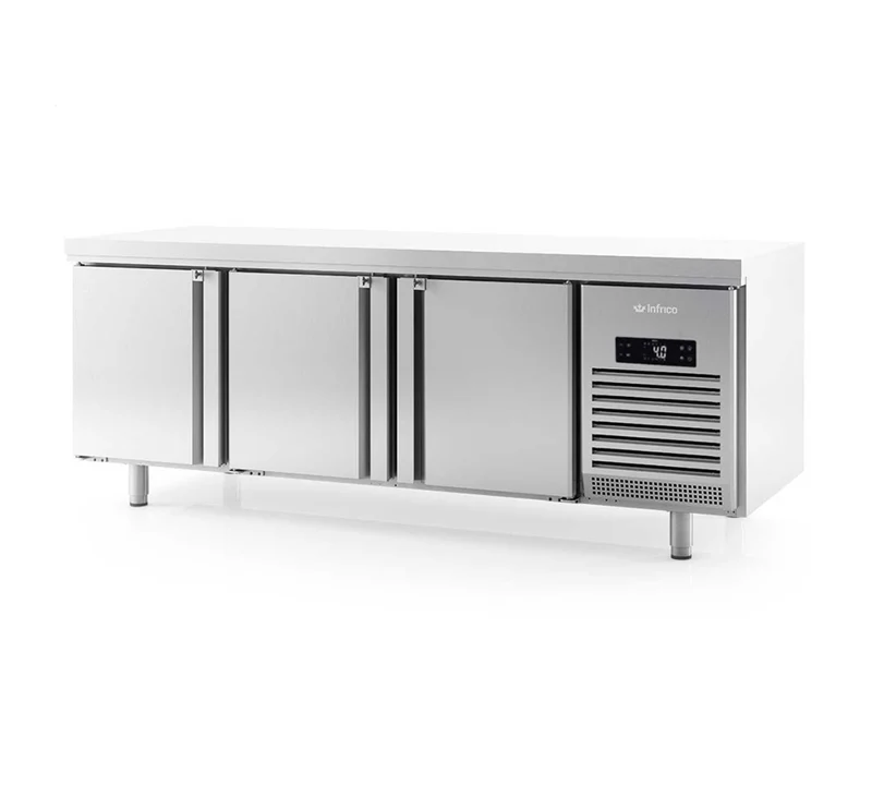 INFRICO - MESA REFRIGERADA PASTELERÍA 6 PUERTAS PASANTES MR 2190 PDC