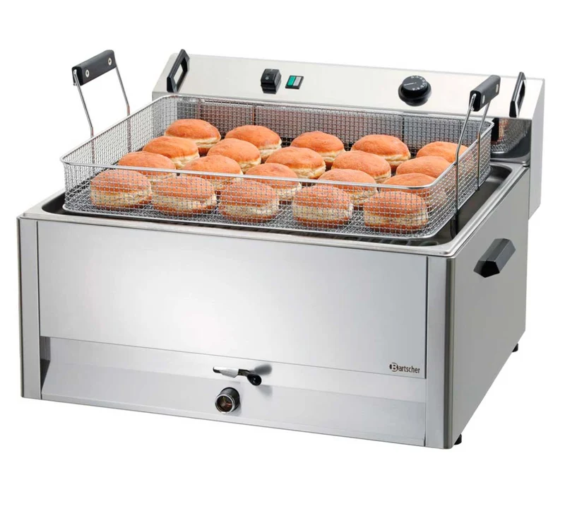 BARTSCHER - FREIDORA PASTELERÍA BF 30E ELÉCTRICA - FONDO 65CM - 1 CUBA 30 LITROS