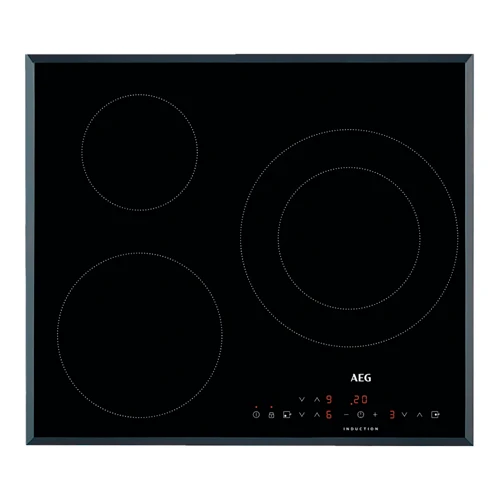 Inducción 3 zonas AEG IKB6330SFB 1-28cm