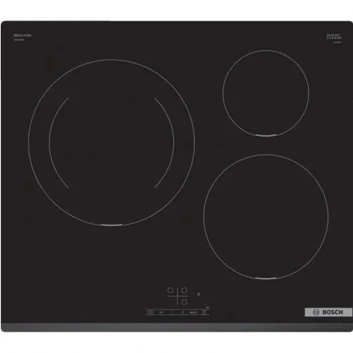 Inducción 3 Zonas 60cm Bosch PUJ631BB5E 1 Zona de 28CM