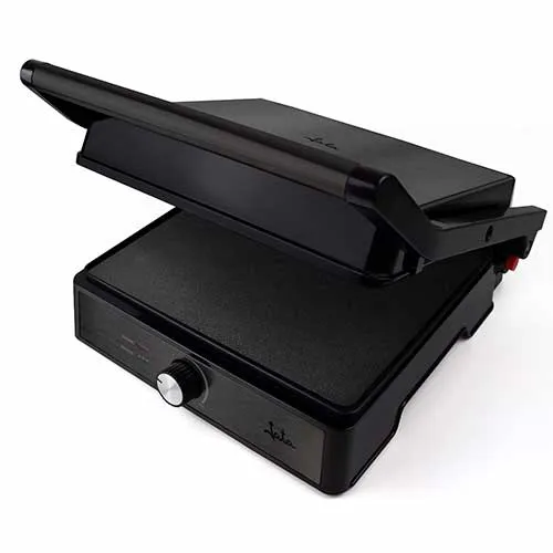 Grill de asar 2000W Jata JEGR1913 apertura de 180º 29,0 x 24 Inox gris oscuro