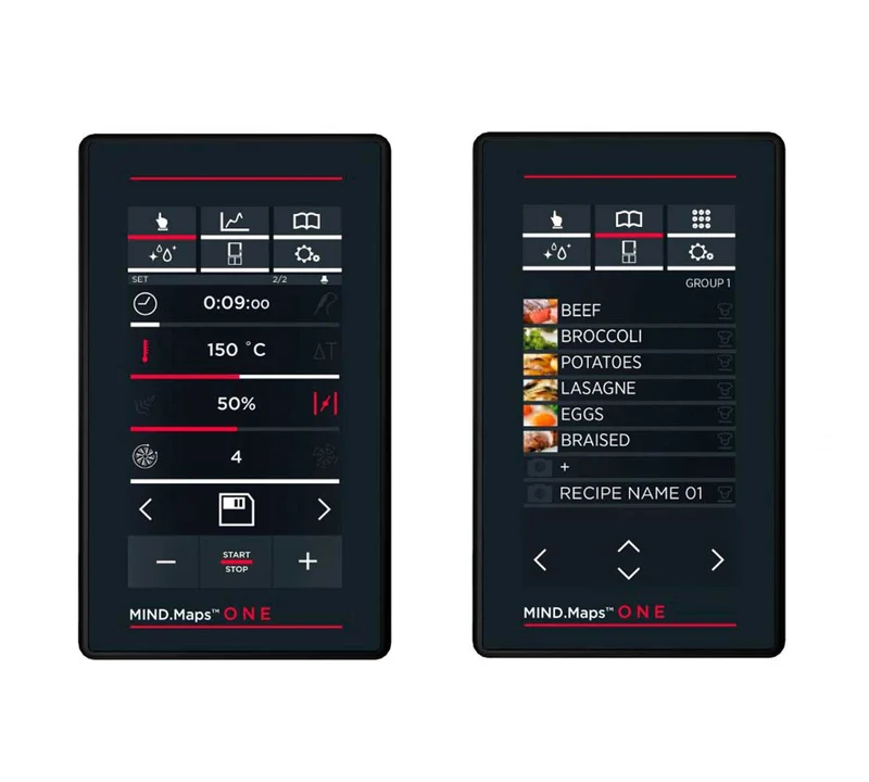 UNOX – HORNO CHEFTOP MIND.MAPS ONE COUNTERTOP 5 GN 1/1 ELÉCTRICO - XEVC-0511-E1RM