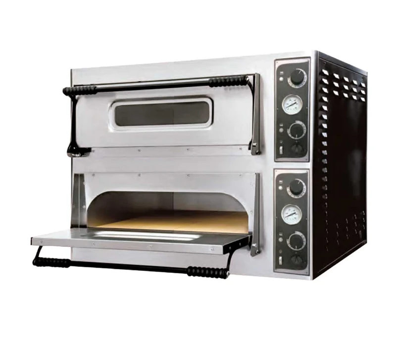 MES FRED - HORNO PIZZA BASIC 66 ANALÓGICO - 2 CÁMARAS - 12 PIZZAS Ø 32CM