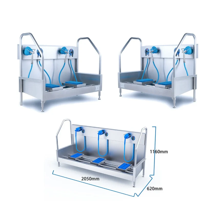 Industrial Automatic Boot Wash Station Manual Boot Washers