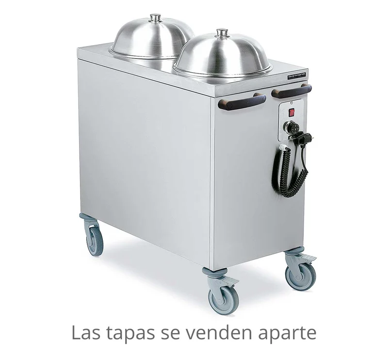 DISTFORM - CARRO CALIENTE DISPENSADOR DE PLATOS - CAPACIDAD 130 PLATOS