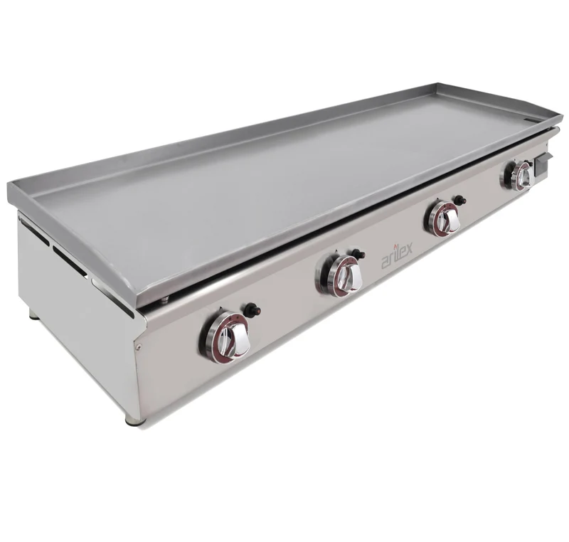 ARILEX - PLANCHA A GAS 120cm EN ACERO LAMINADO DE 6mm 120PGLN