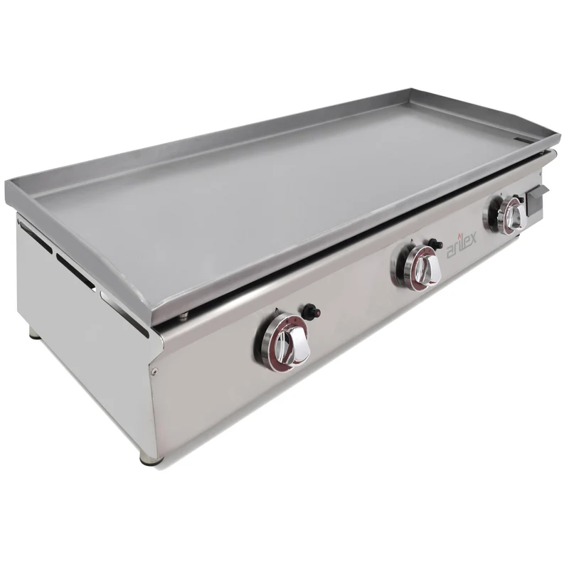 ARILEX - PLANCHA A GAS 100cm EN ACERO LAMINADO DE 6mm 100PGLN