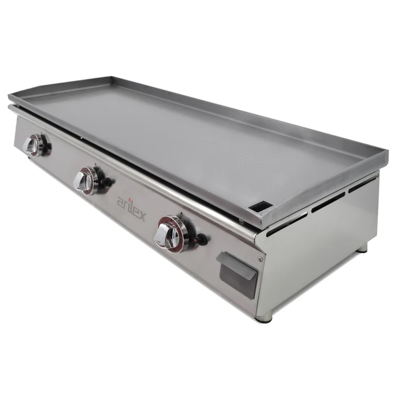 ARILEX - PLANCHA A GAS 100cm EN ACERO LAMINADO DE 6mm 100PGLN