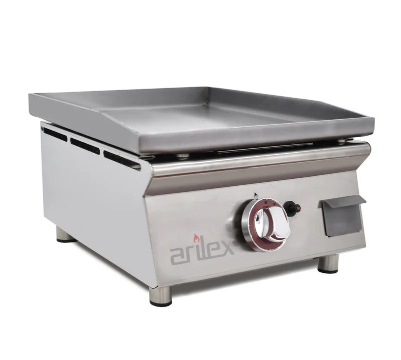 ARILEX - PLANCHA A GAS 40cm EN ACERO LAMINADO DE 6mm 40PGLN