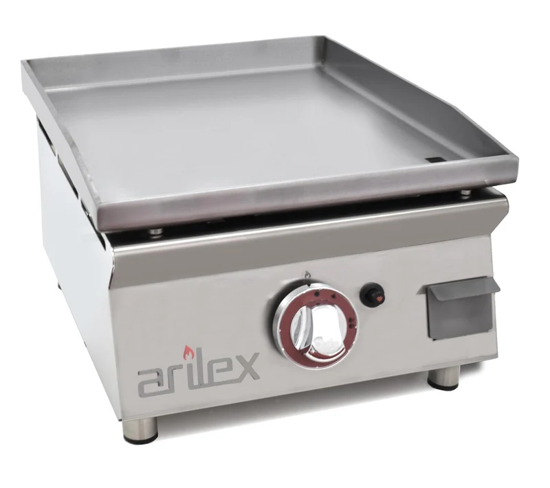 ARILEX - PLANCHA A GAS 40cm EN ACERO LAMINADO DE 6mm 40PGLN