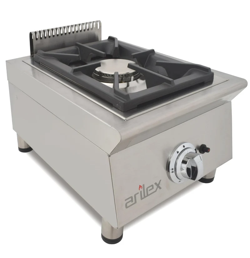 ARILEX - COCINA A GAS 2 FUEGOS 5,8+5,8kW LÍNEA 600 70FCGN