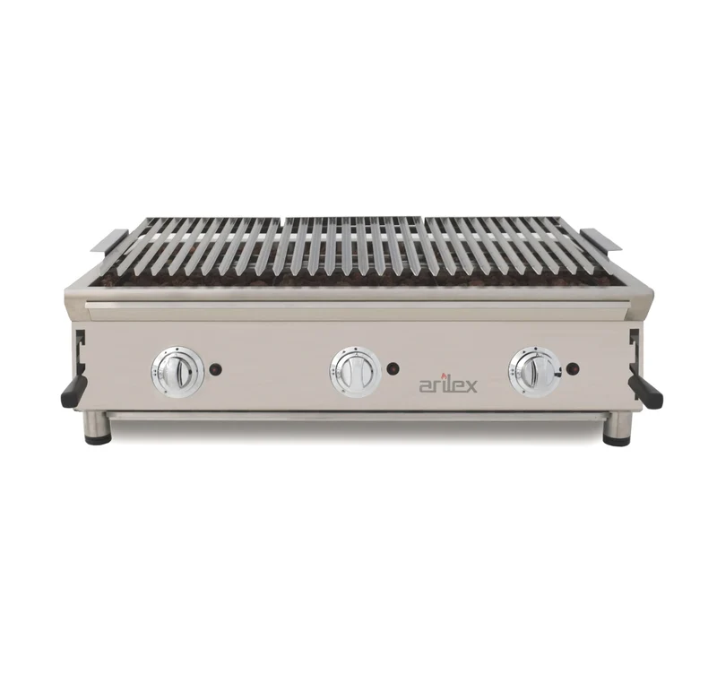 ARILEX - BARBACOA INOX PIEDRA VOLCÁNICA 100BAR