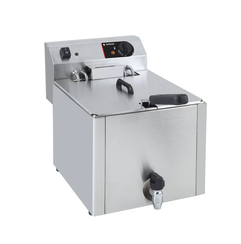 ALMISON-FREIDORA SOBREMESA ELÉCTRICA CON GRIFO ALMFR10LMCG 10 LITROS
