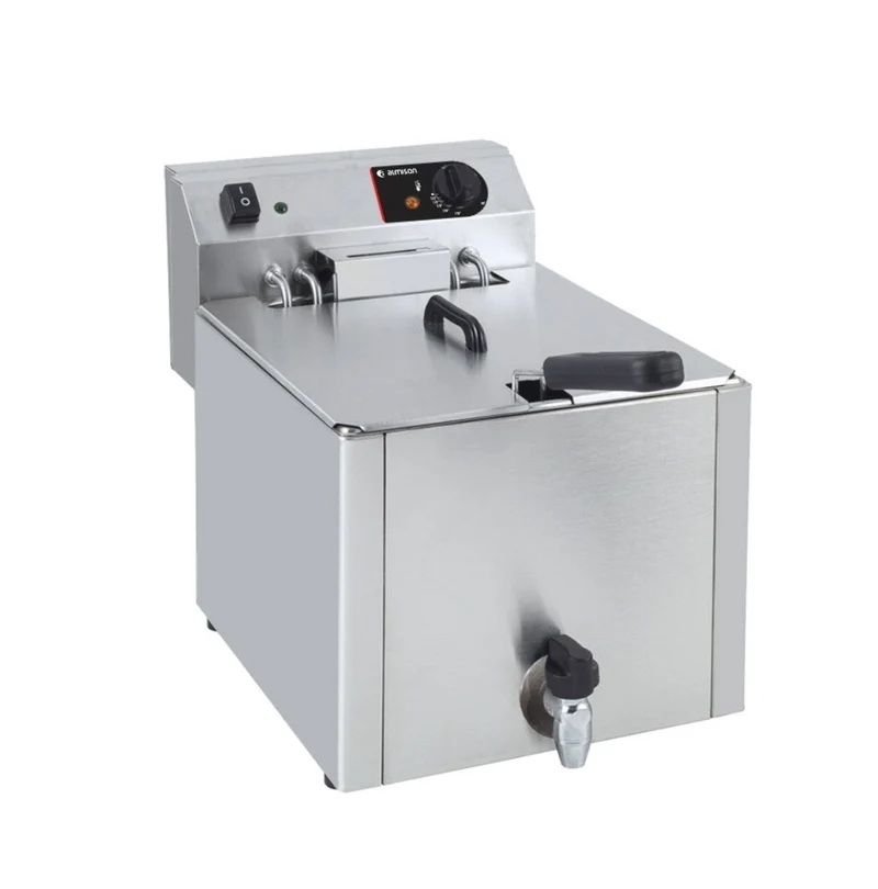ALMISON-FREIDORA SOBREMESA ELÉCTRICA CON GRIFO ALMFR10LTCG 10 LITROS