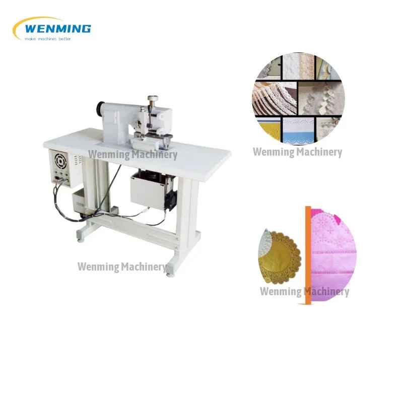 high frequency ultrasonic flower lace forming machine hot sale